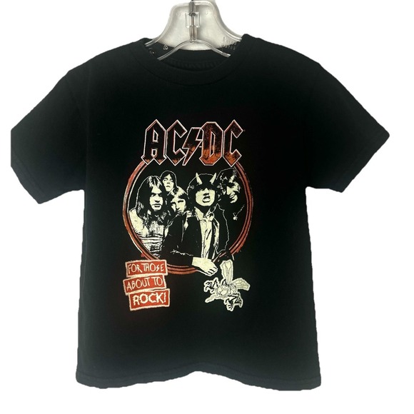 American Classics Other - Kids AC/DC For Those About To Rock Rock and Roll Music Band T-Shirt 4T